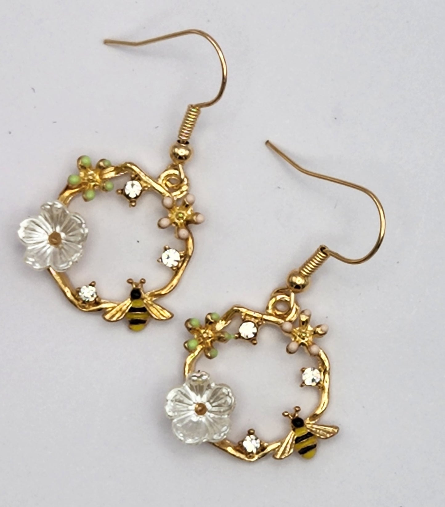 Gold Floral Wreath