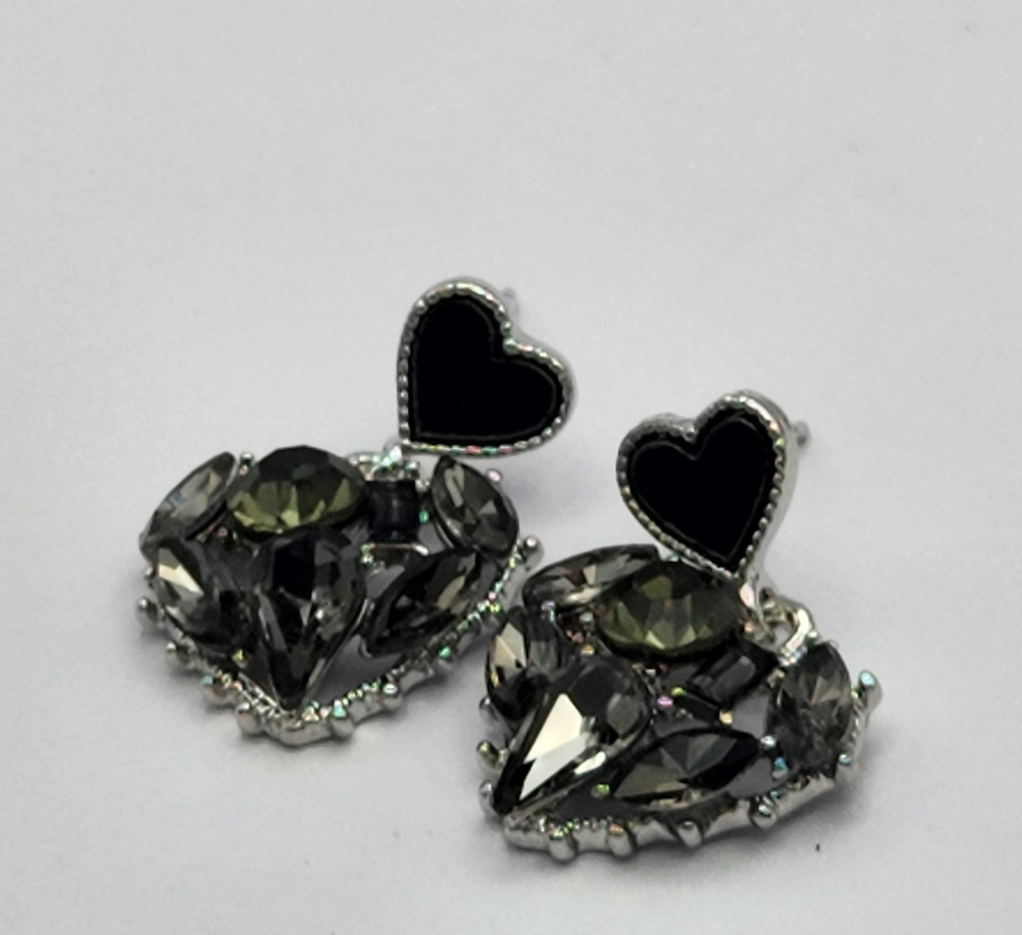 Black Jeweled Heart