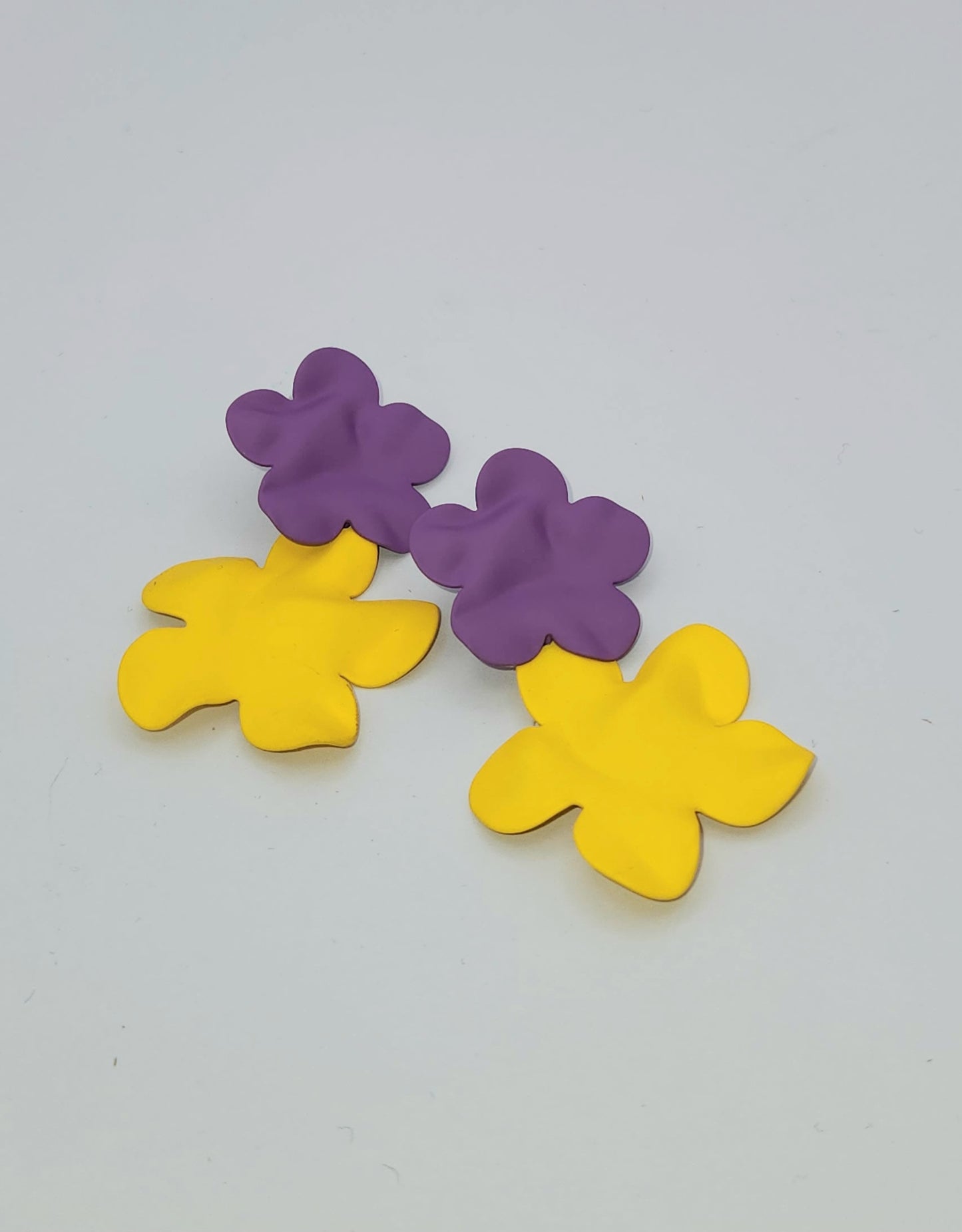 Purple and Yellow Dangle