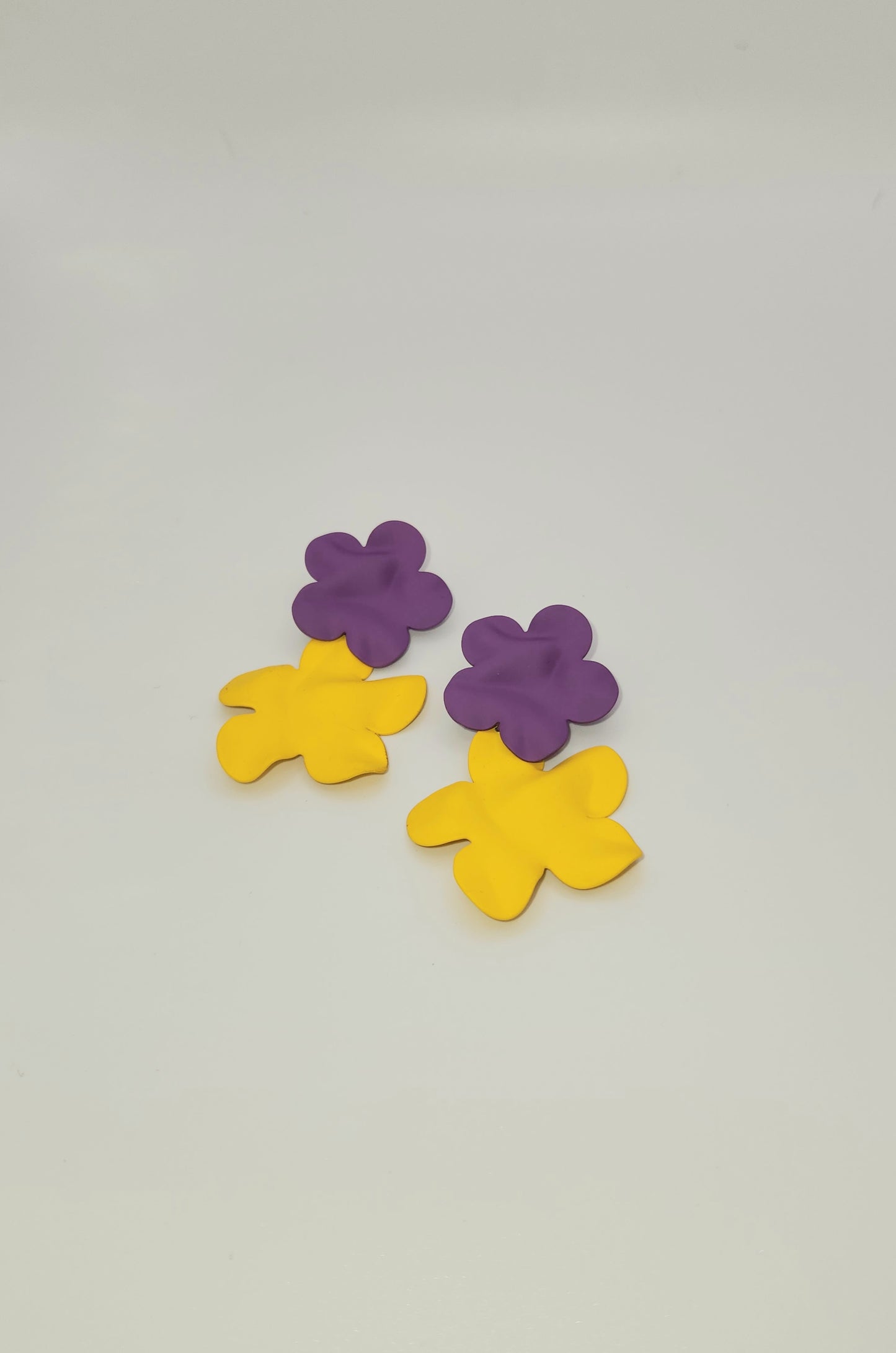 Purple and Yellow Dangle