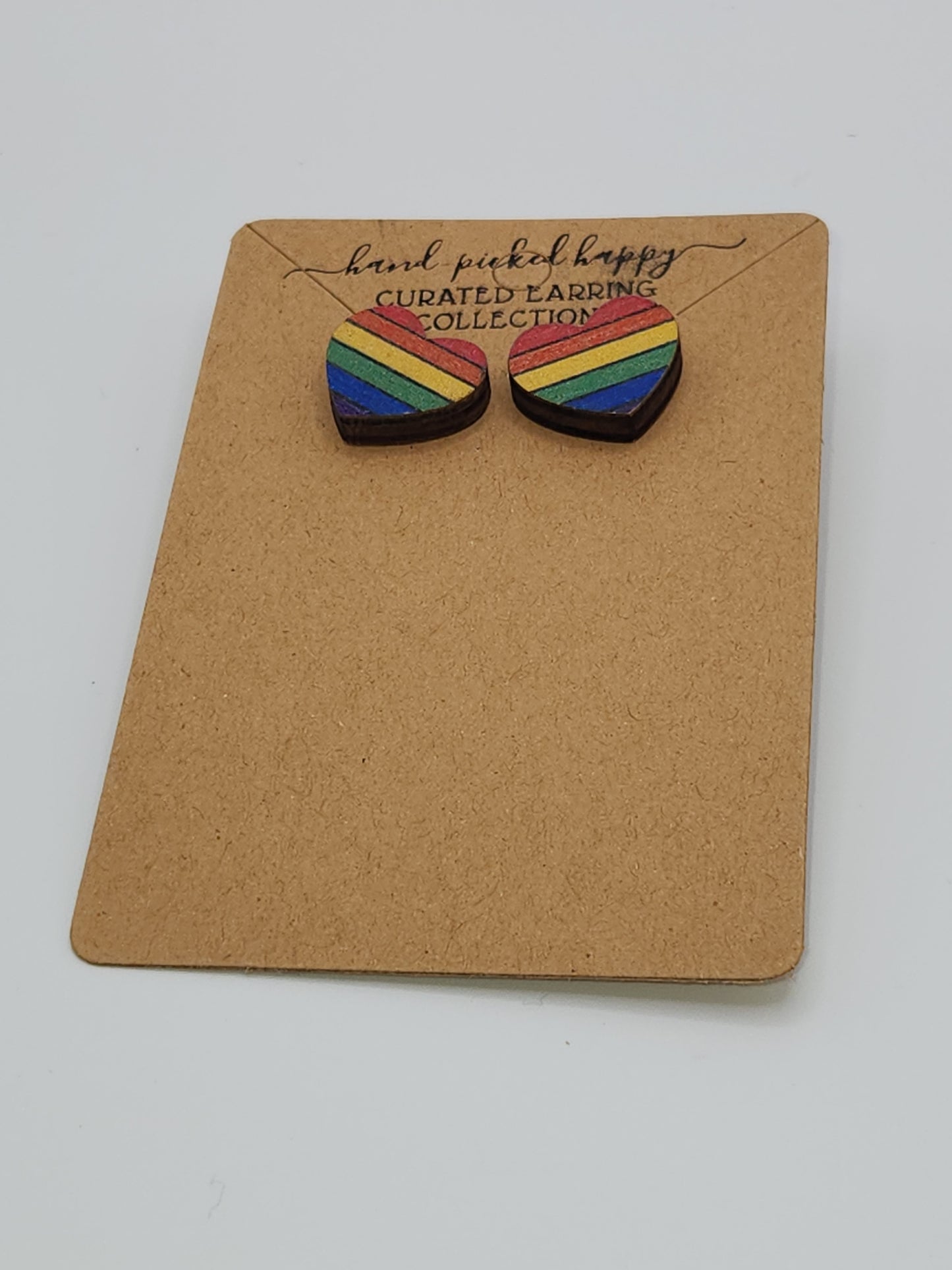 PRIDE Heart Stud