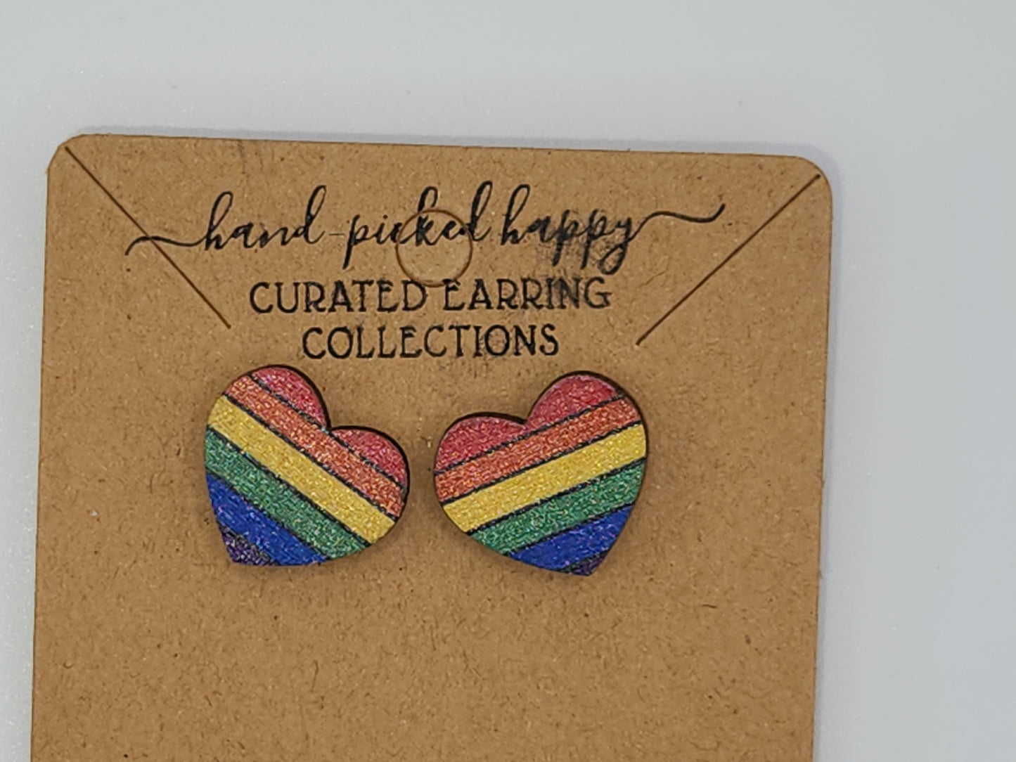 PRIDE Heart Stud