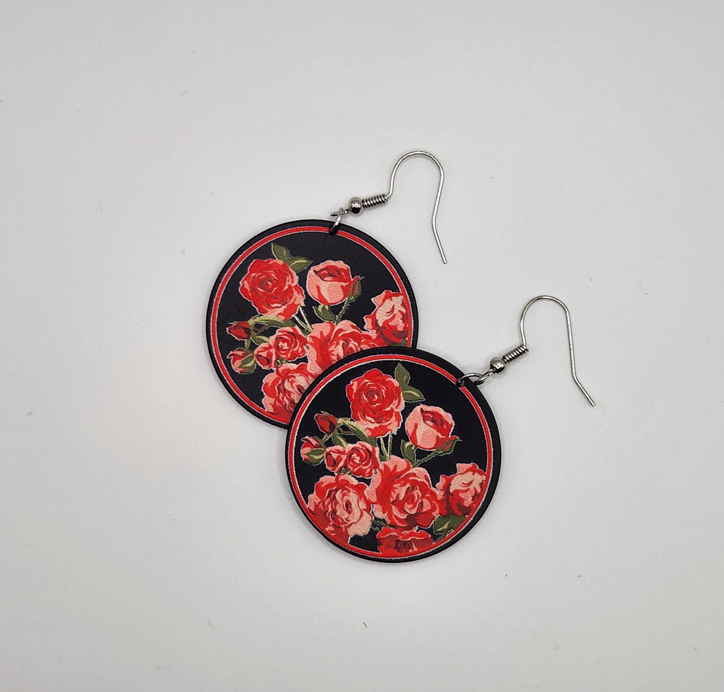 Black Circle Roses