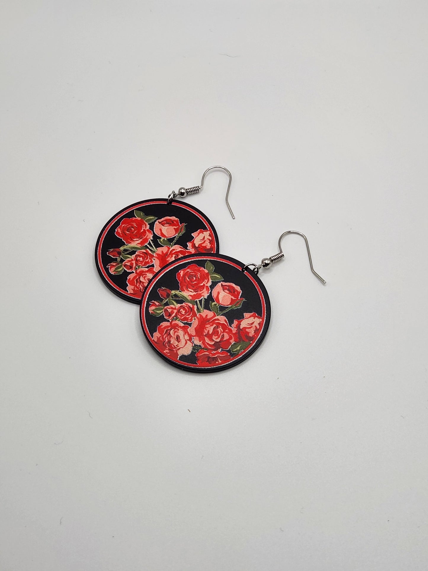 Black Circle Roses