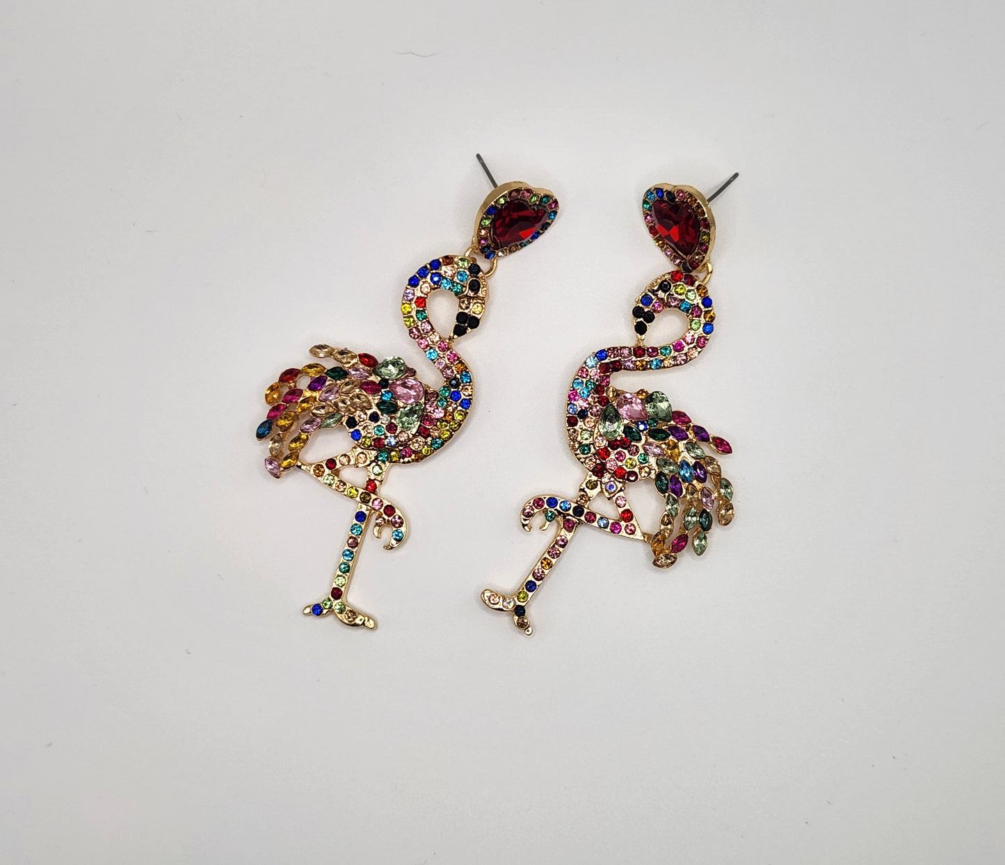 Multi-color Jeweled Flamingo