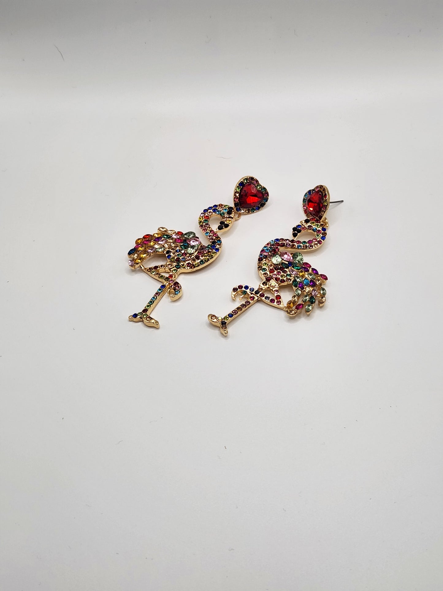 Multi-color Jeweled Flamingo