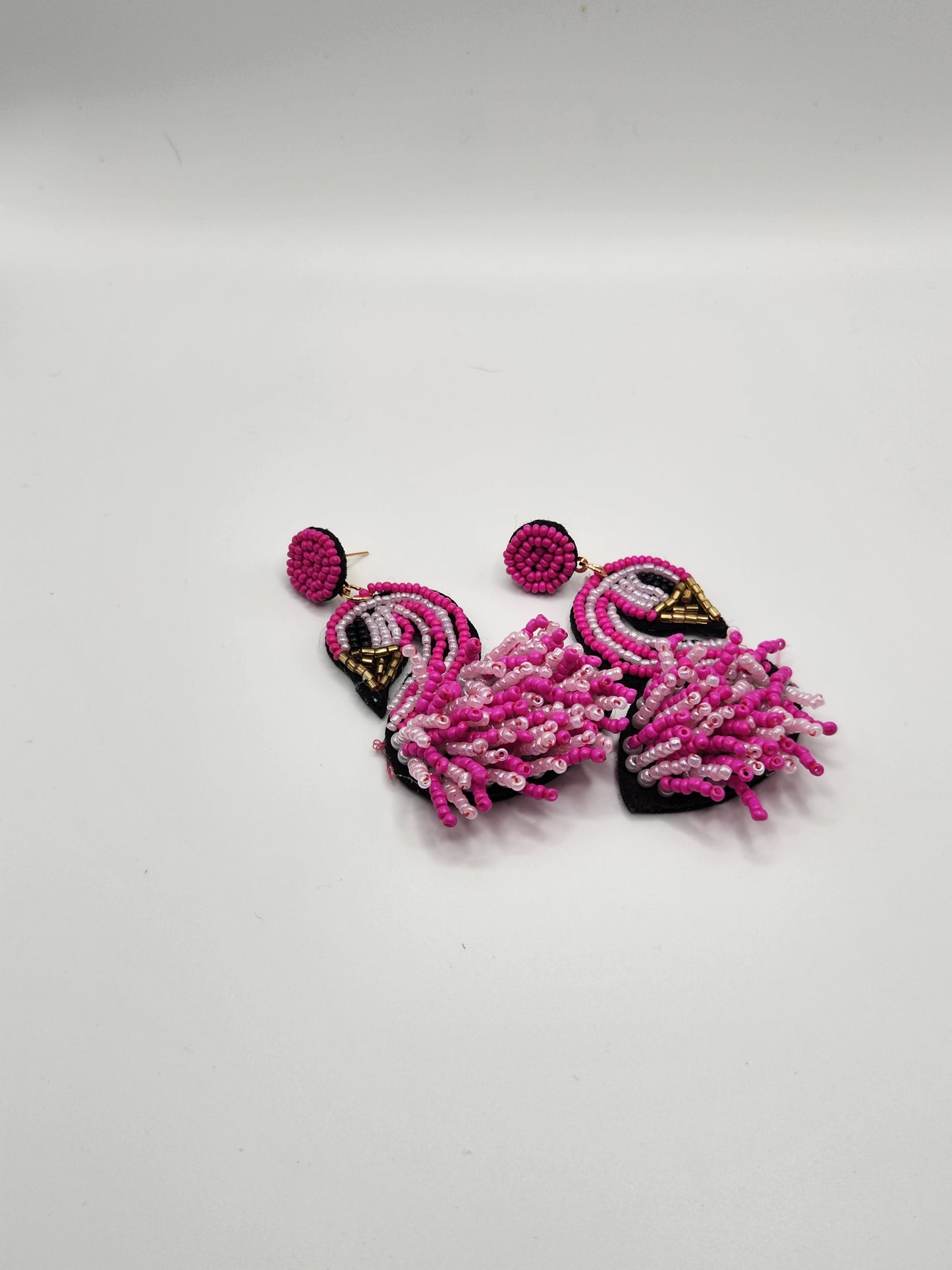 Seed Bead Flamingo