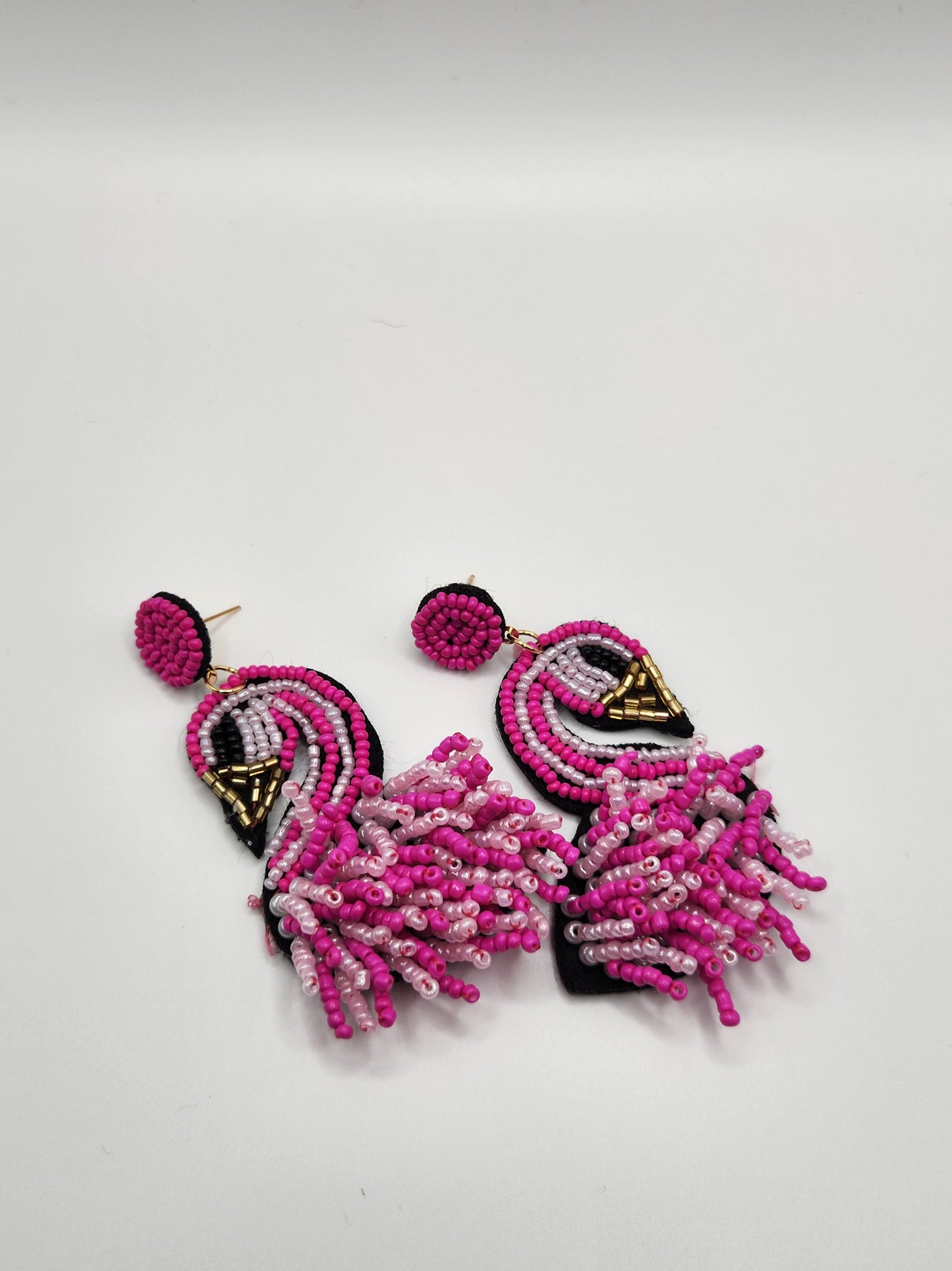 Seed Bead Flamingo