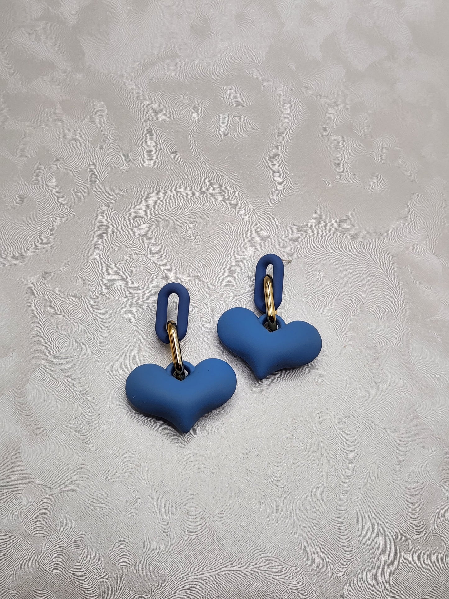 Chunky Sky Blue Heart