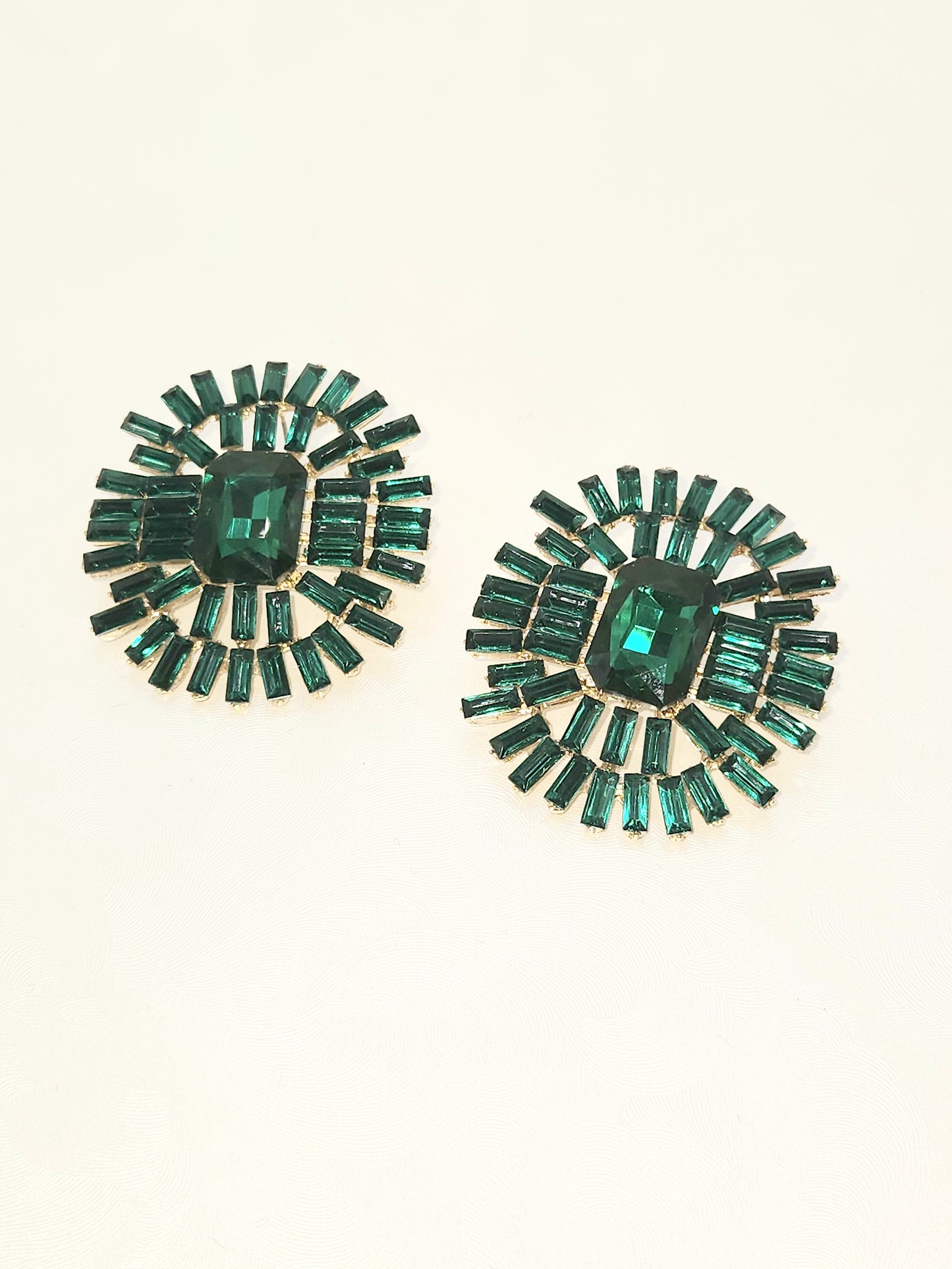 Deep Green Gem Cluster