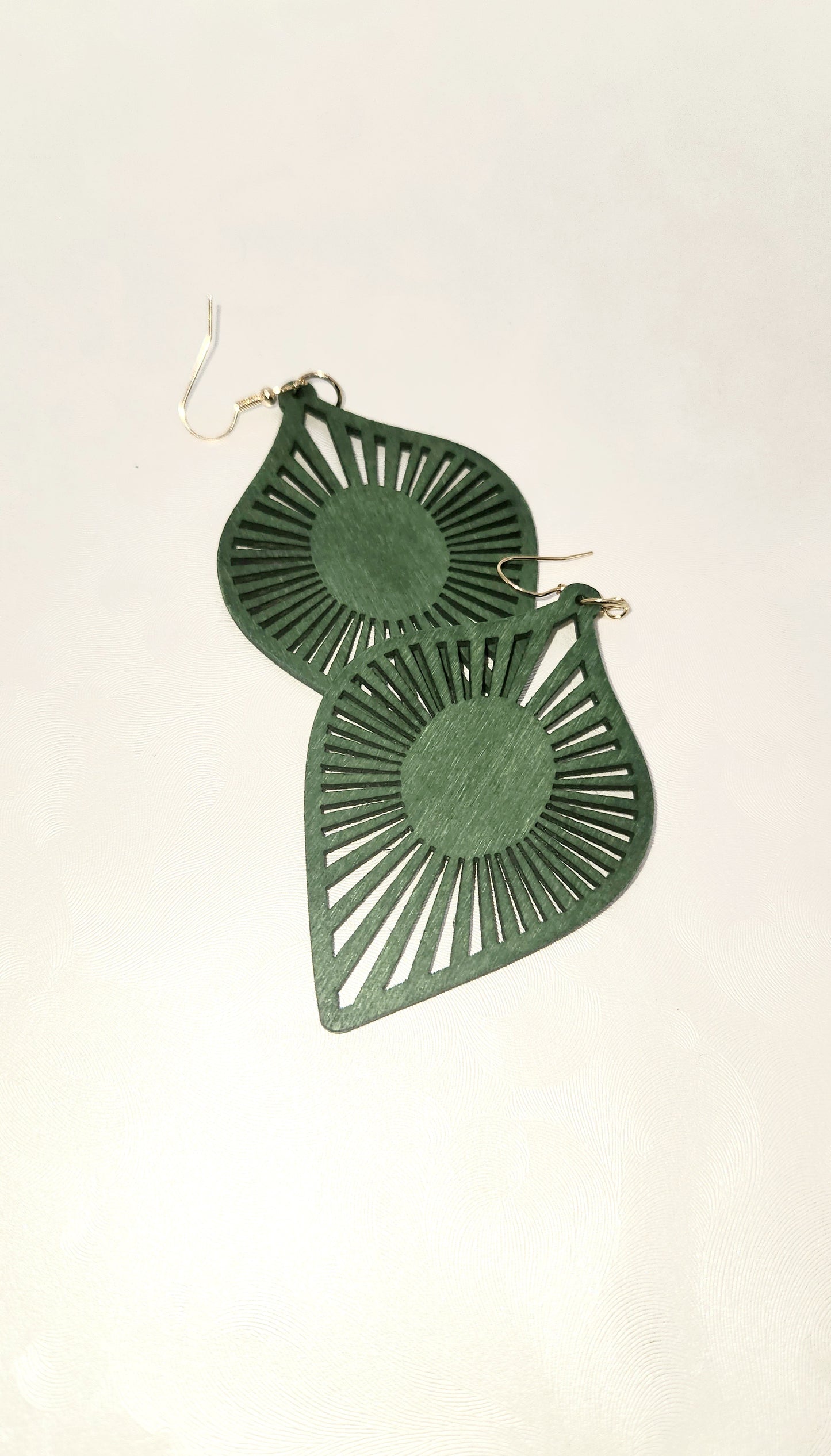 Green Wooden Burst