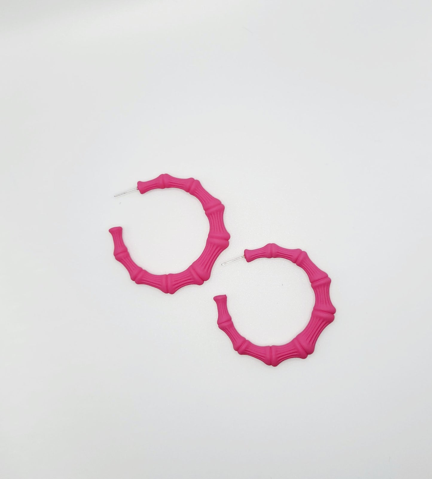 Large Pink Hoop