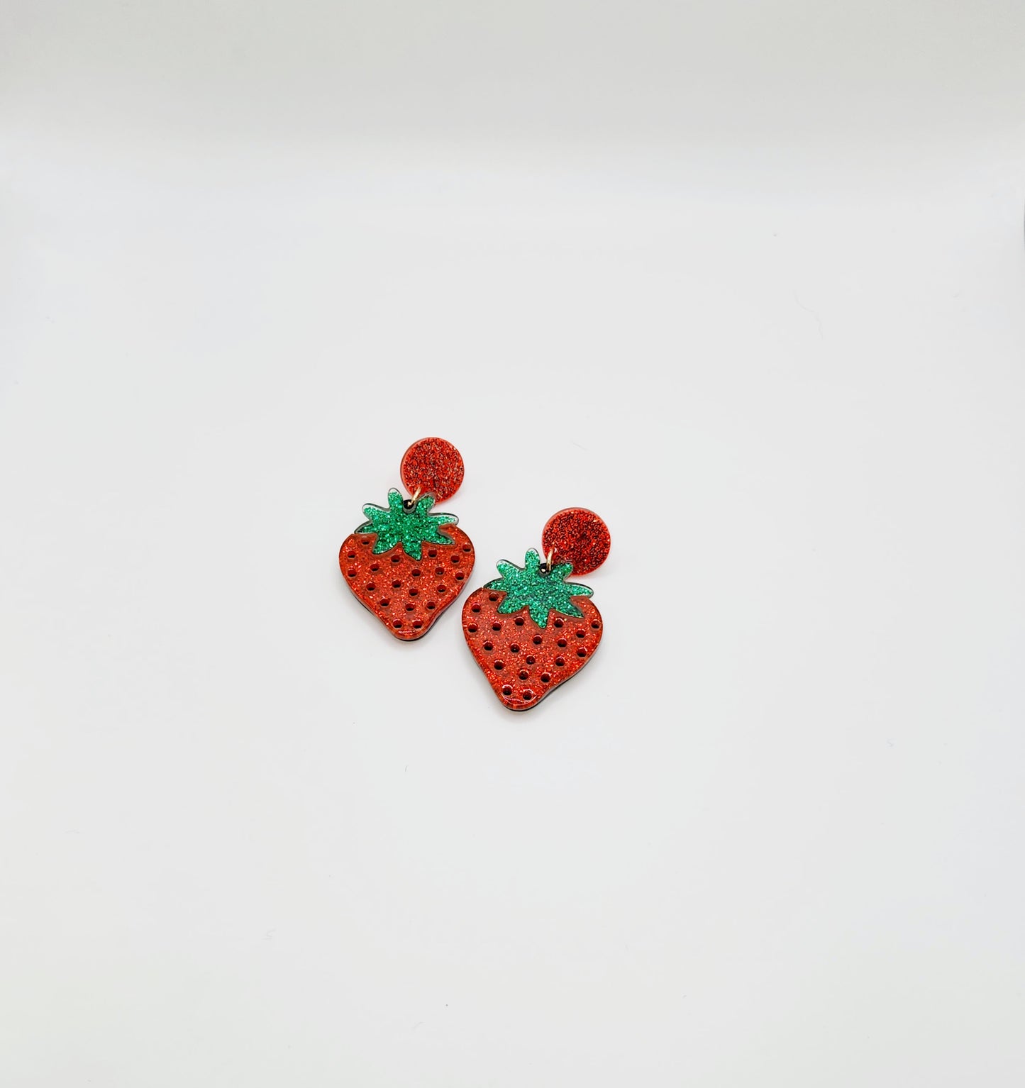 Glittery Strawberry