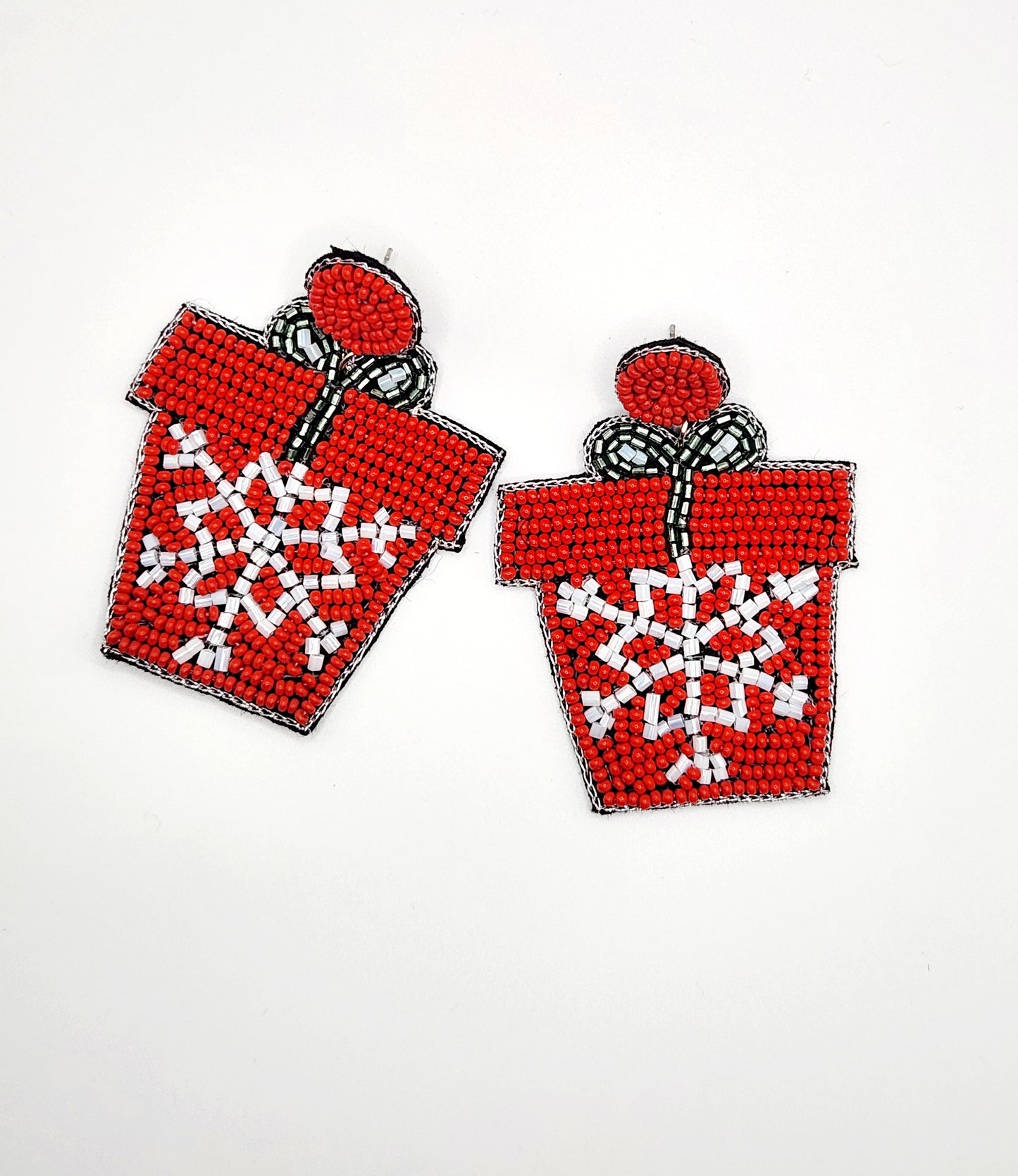 Glitter Reindeer and Present Set