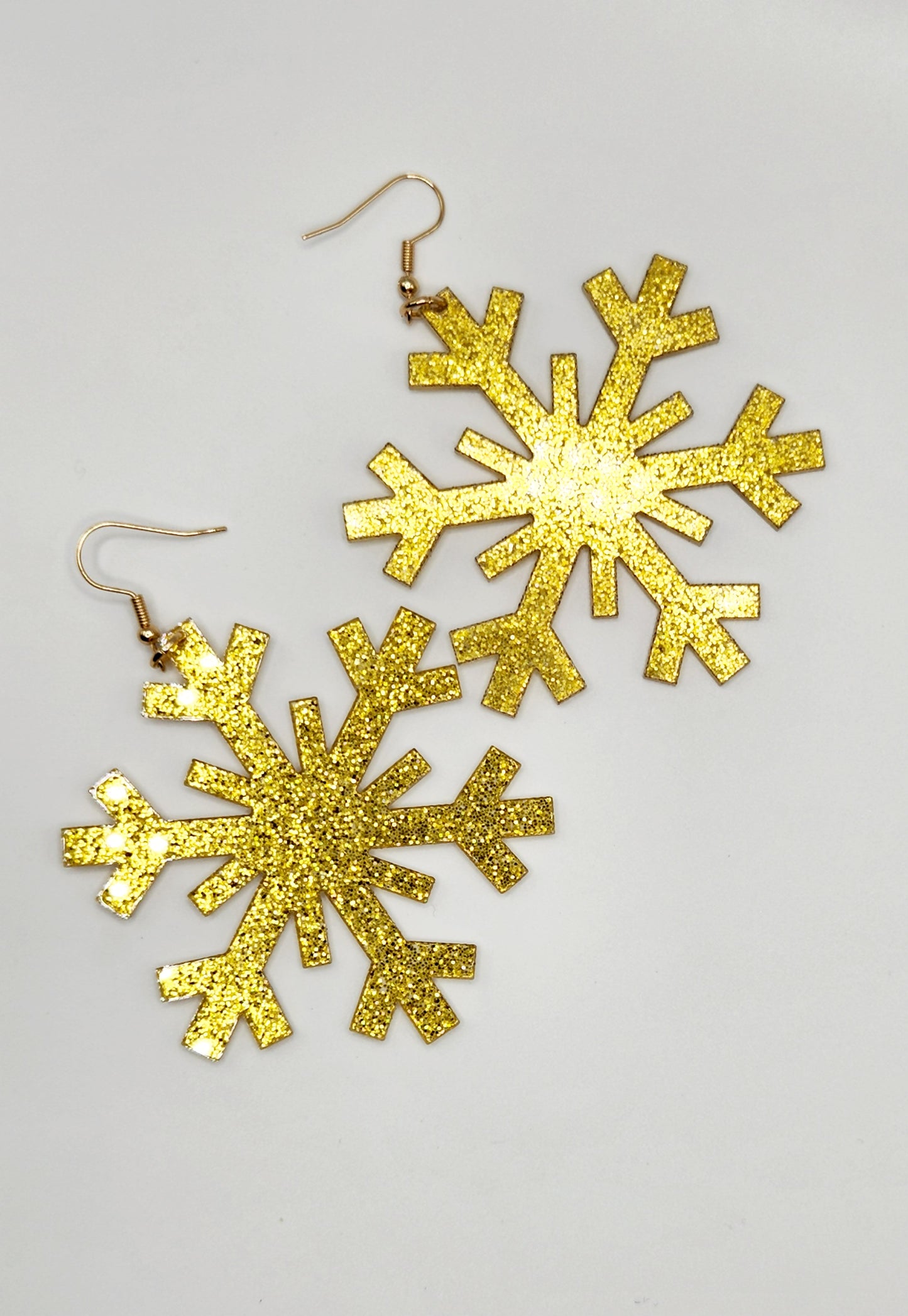 Snowman and Gold Snowflake Set