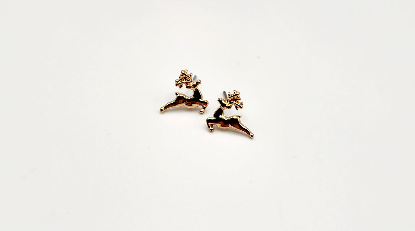 Christmas Round and Reindeer