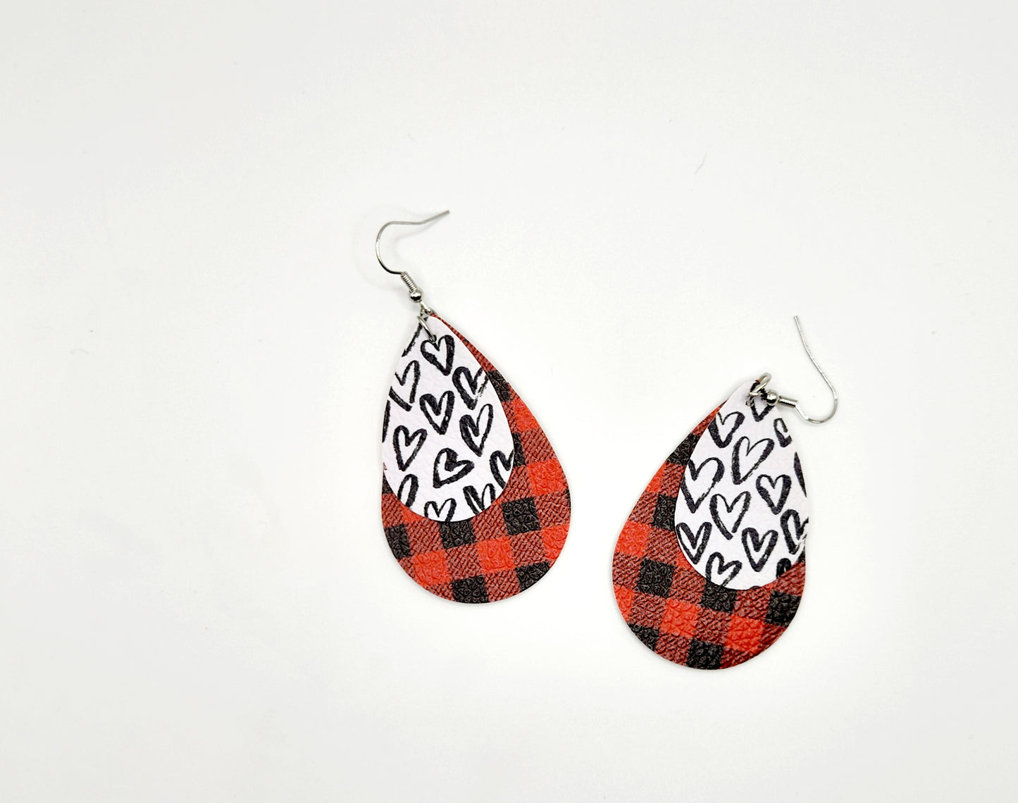 Buffalo Plaid Heart