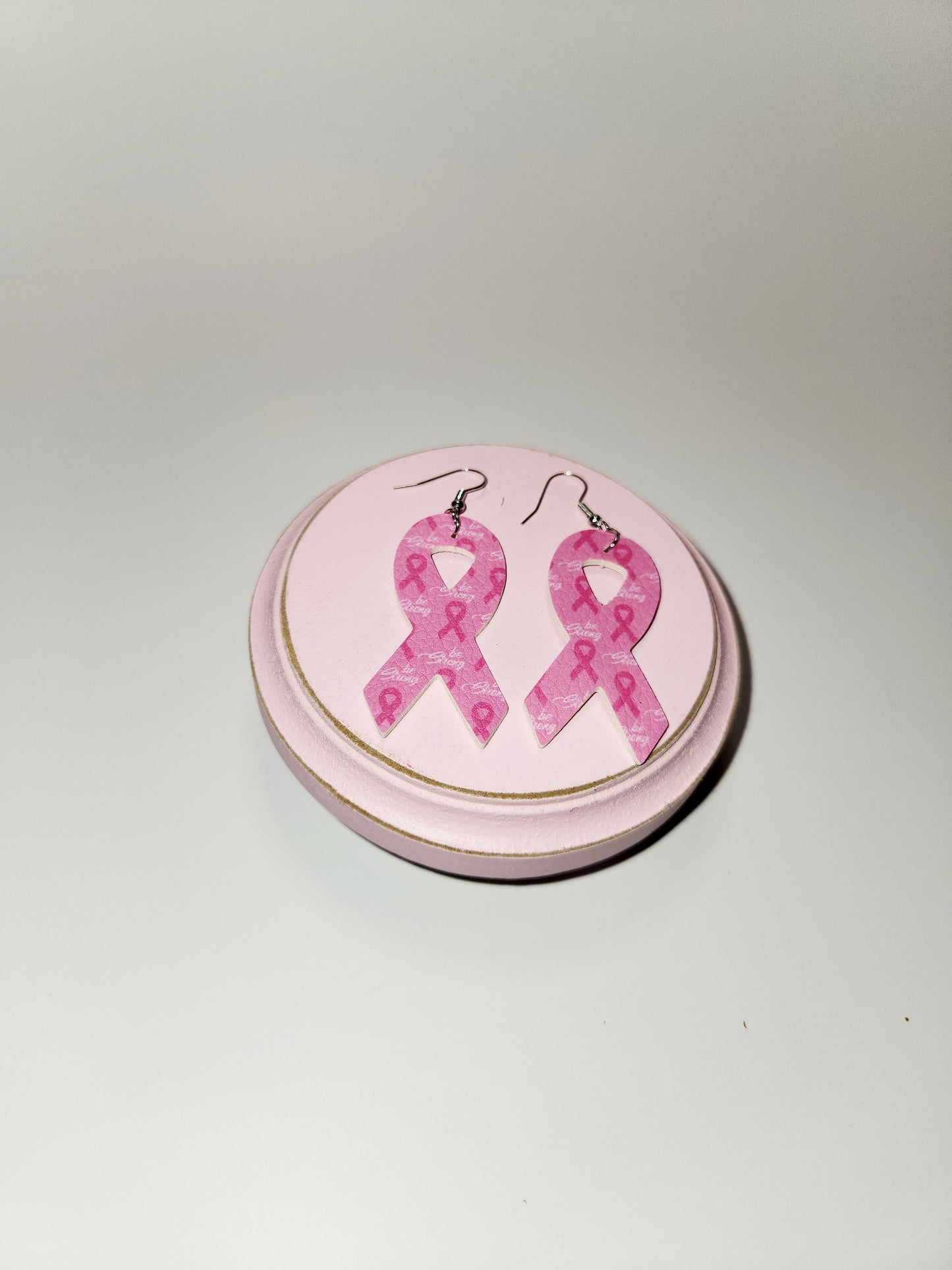 Breast Cancer Ribbon - Pink Pattern
