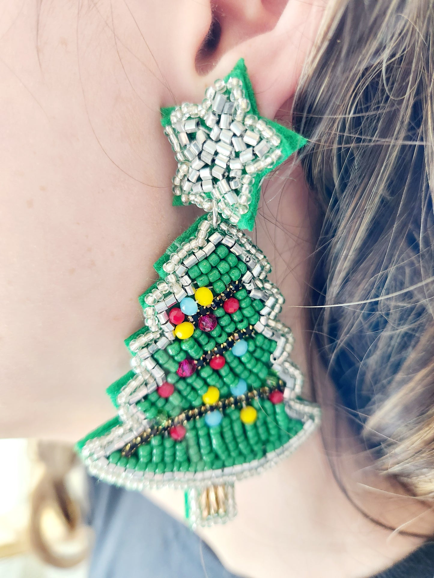 Seed Bead Christmas Tree