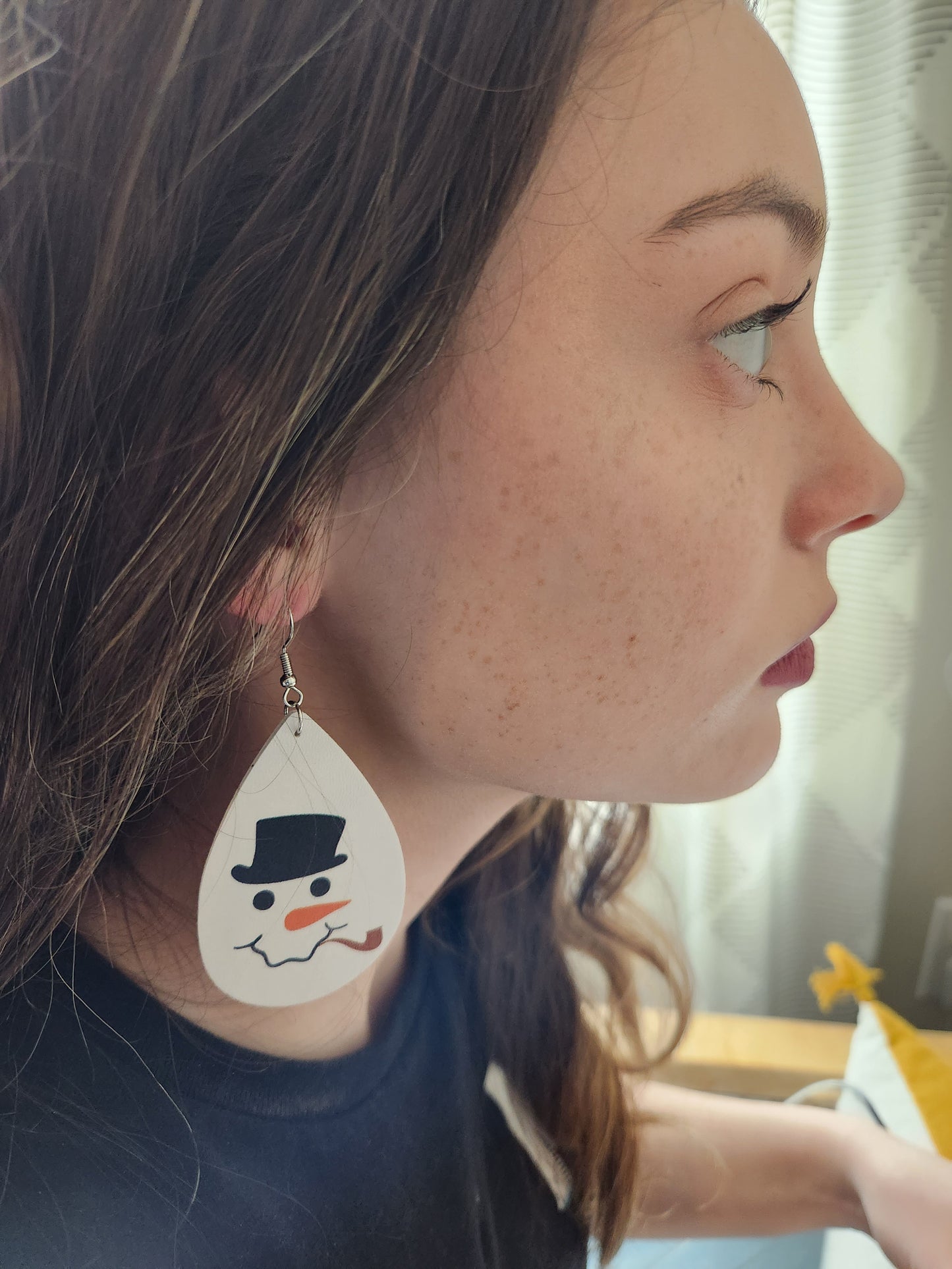Snowman Teardrop
