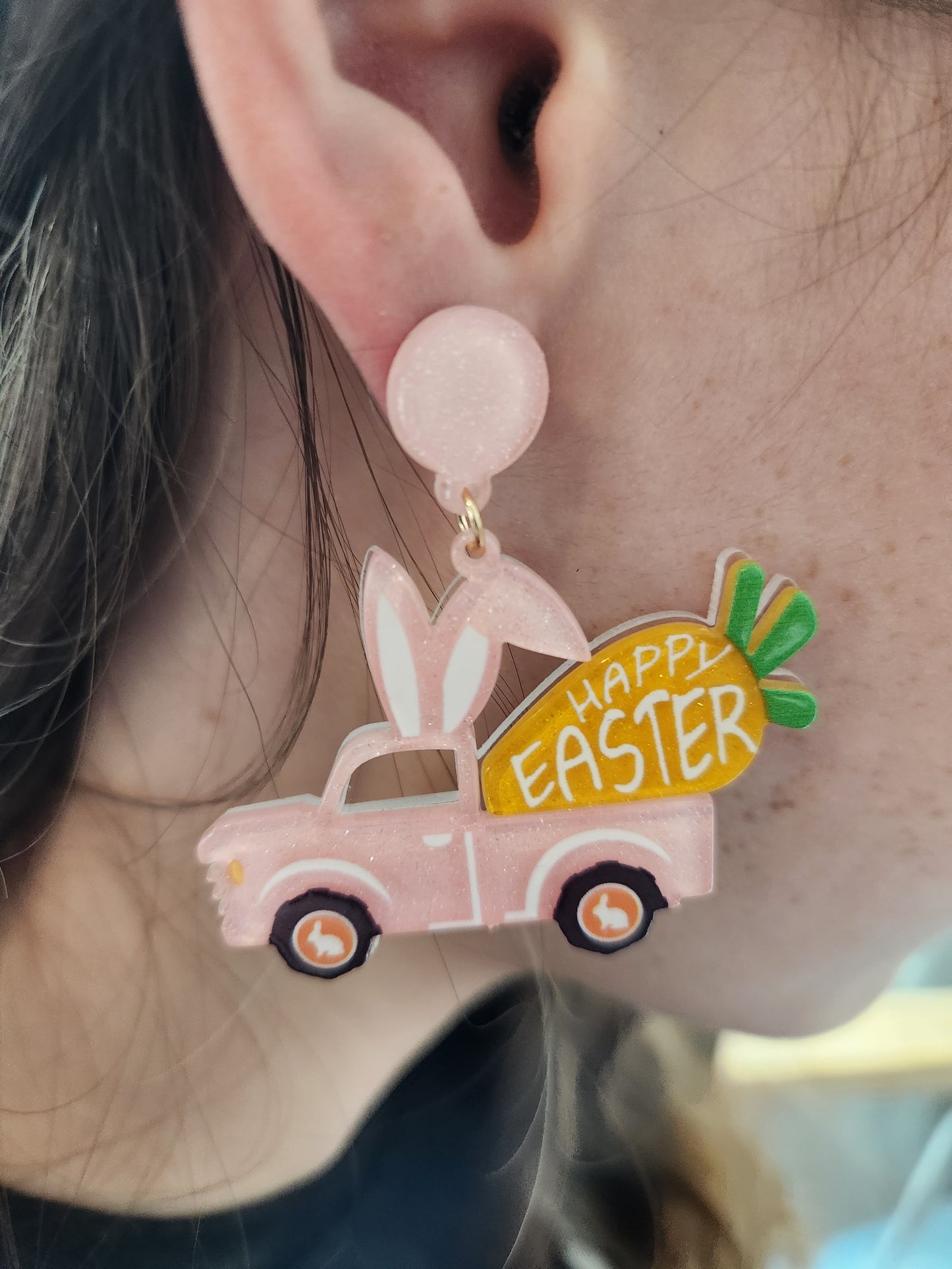 Pink Truck Easter