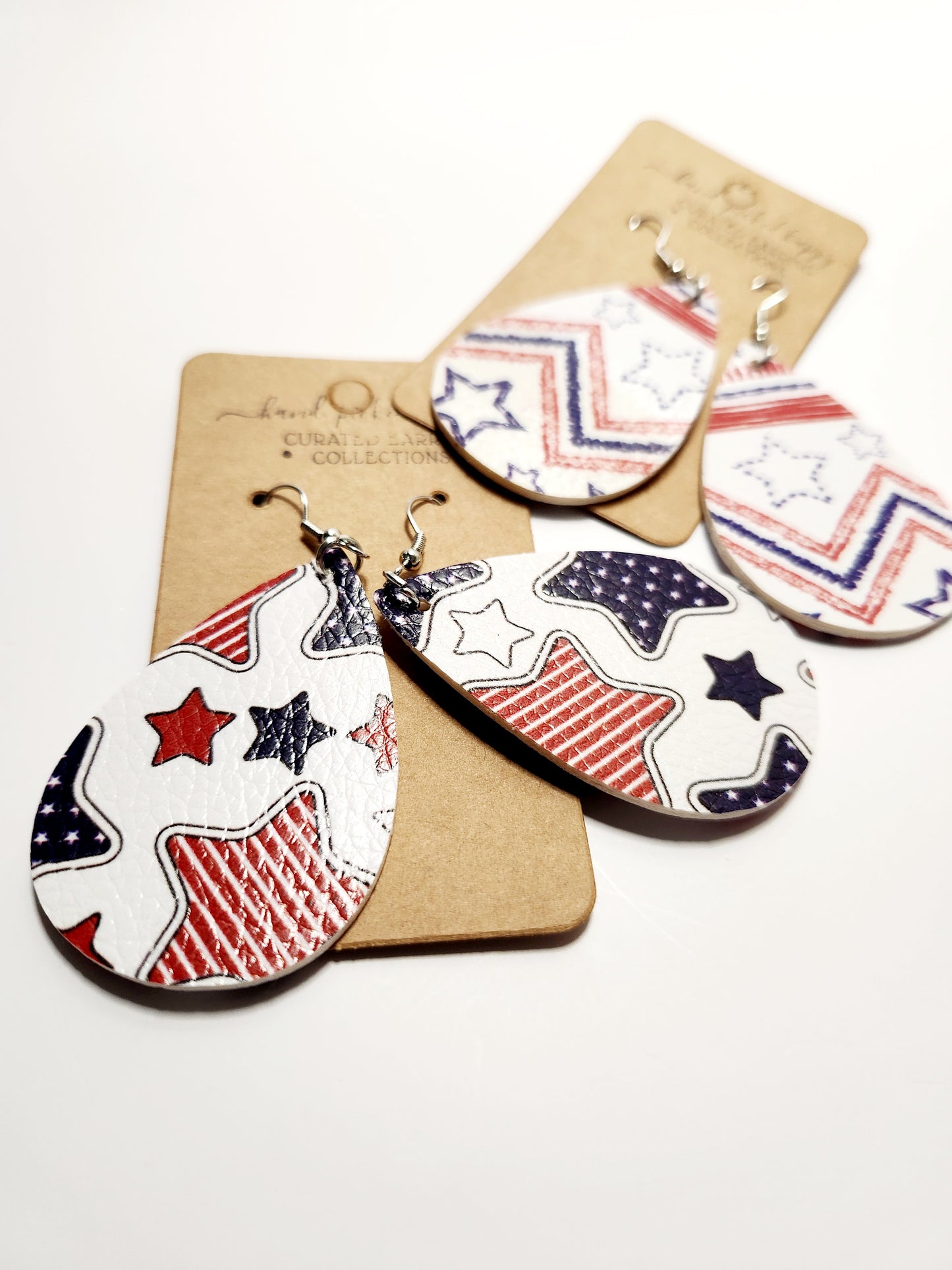 Leather Patriotic Dangle - Random