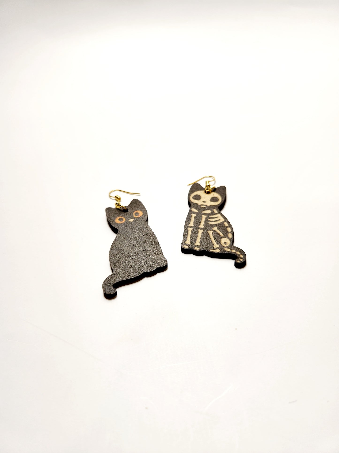 Solid and Skeleton Cat