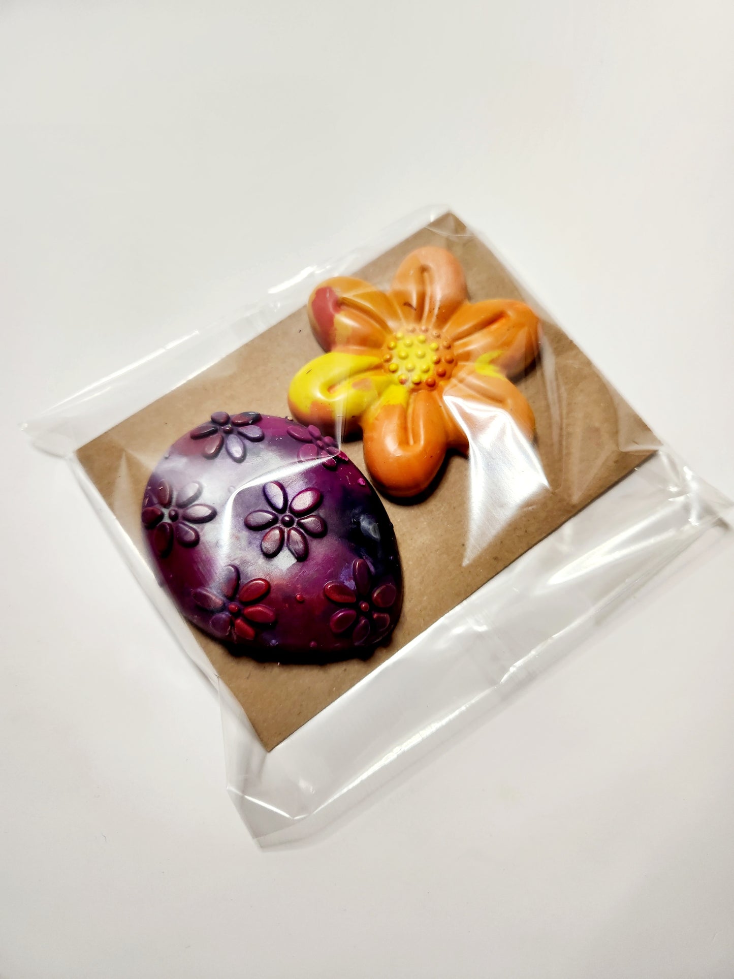 Easter Crayon - Egg and Flower