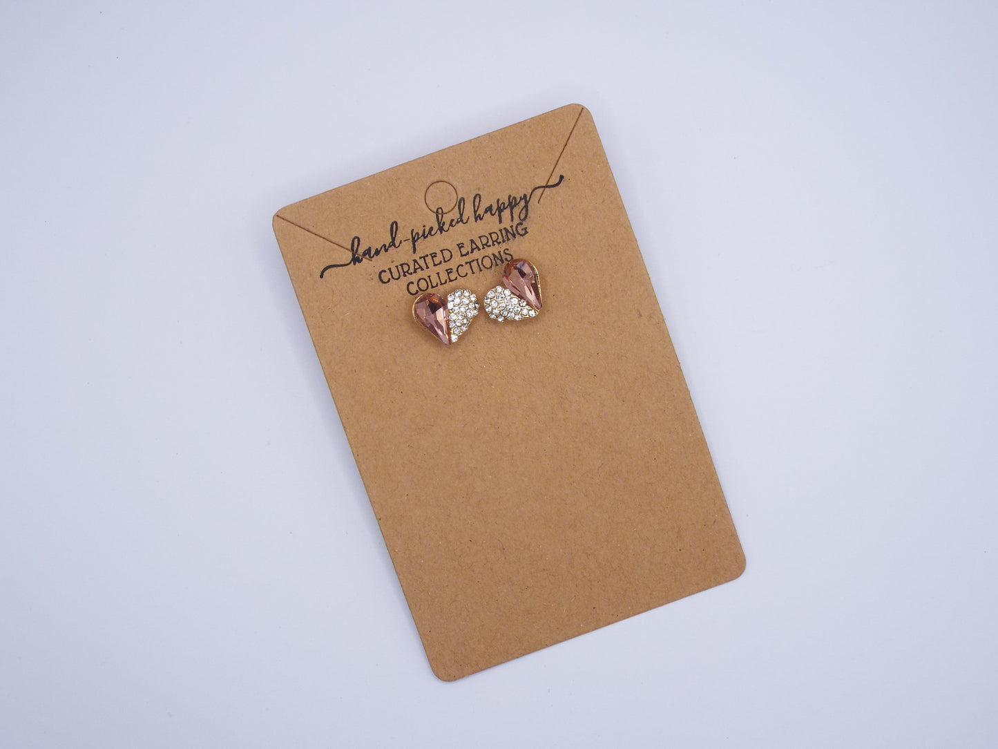 Split Heart Stud