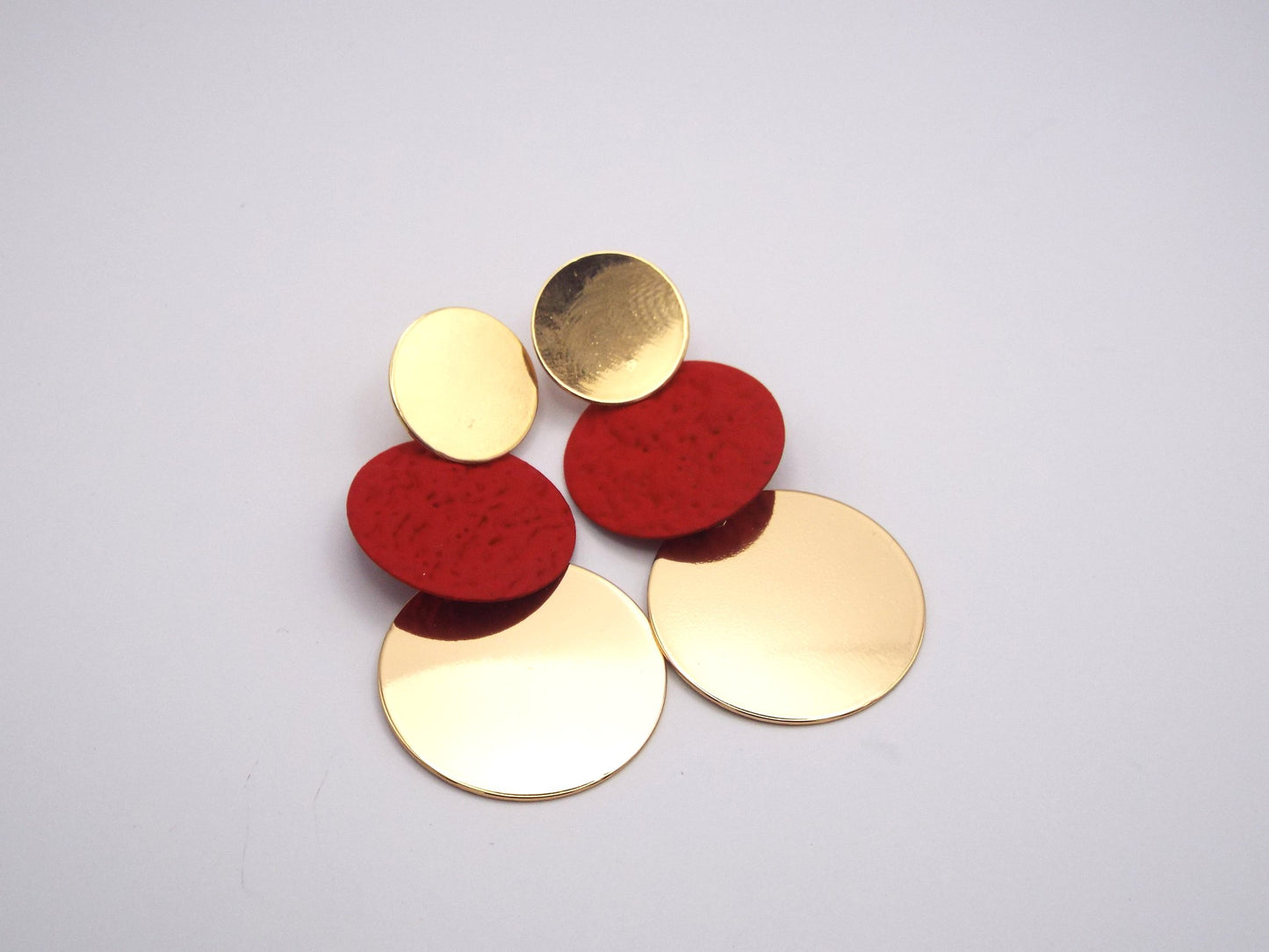 Red and Gold Circles