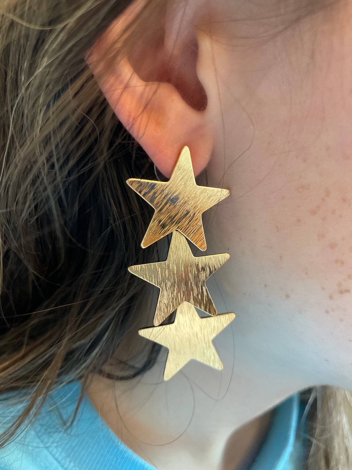 Gold Star Dangle