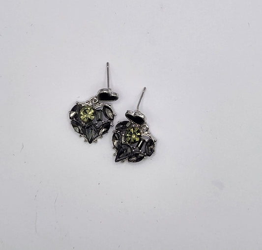 Black Jeweled Heart