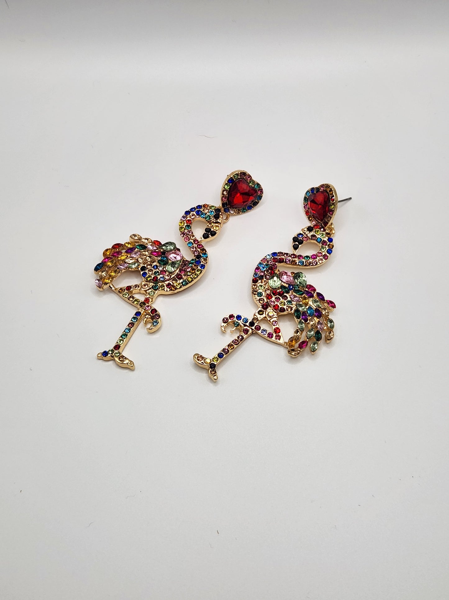 Multi-color Jeweled Flamingo