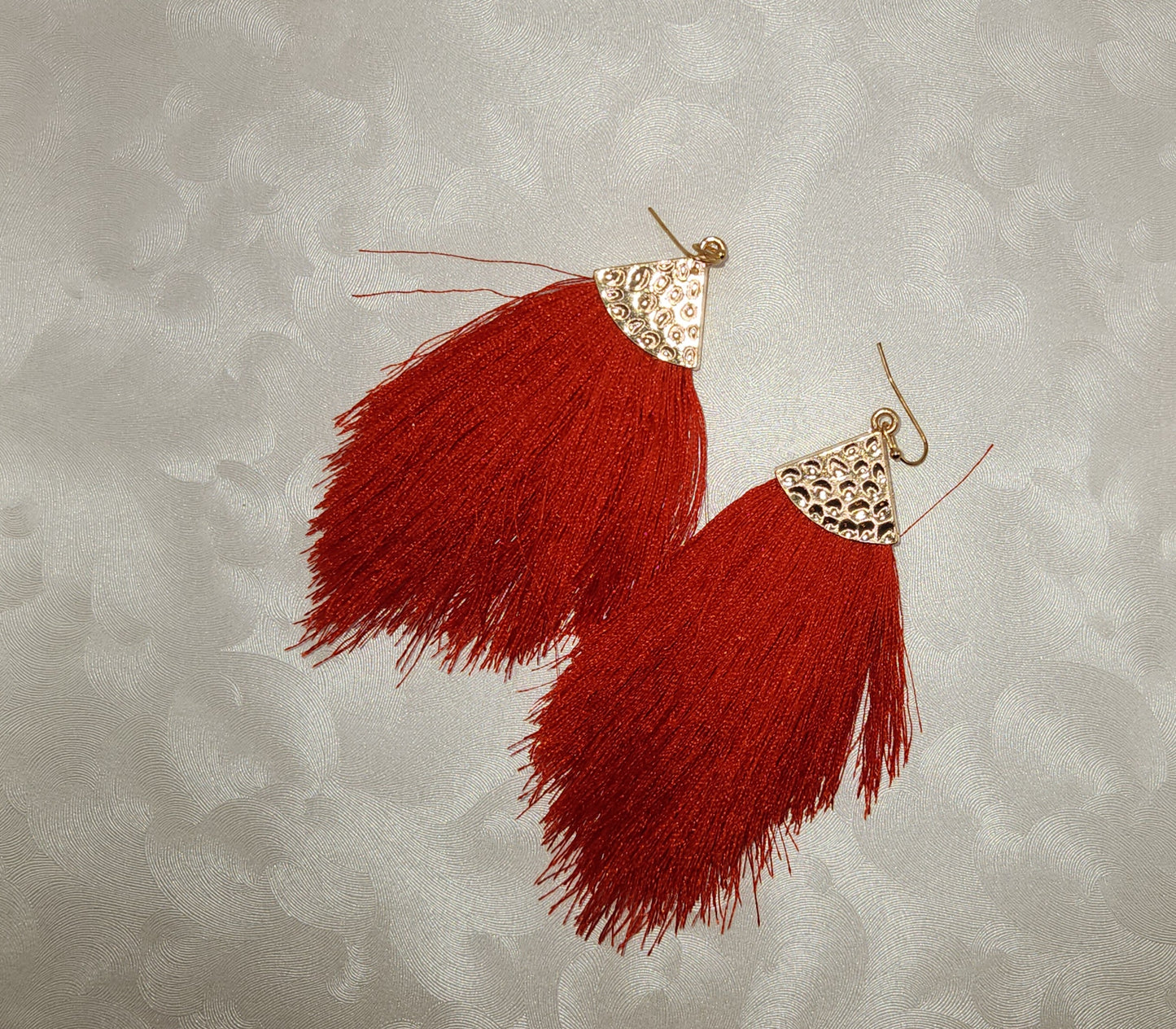 Red and Gold Tassel