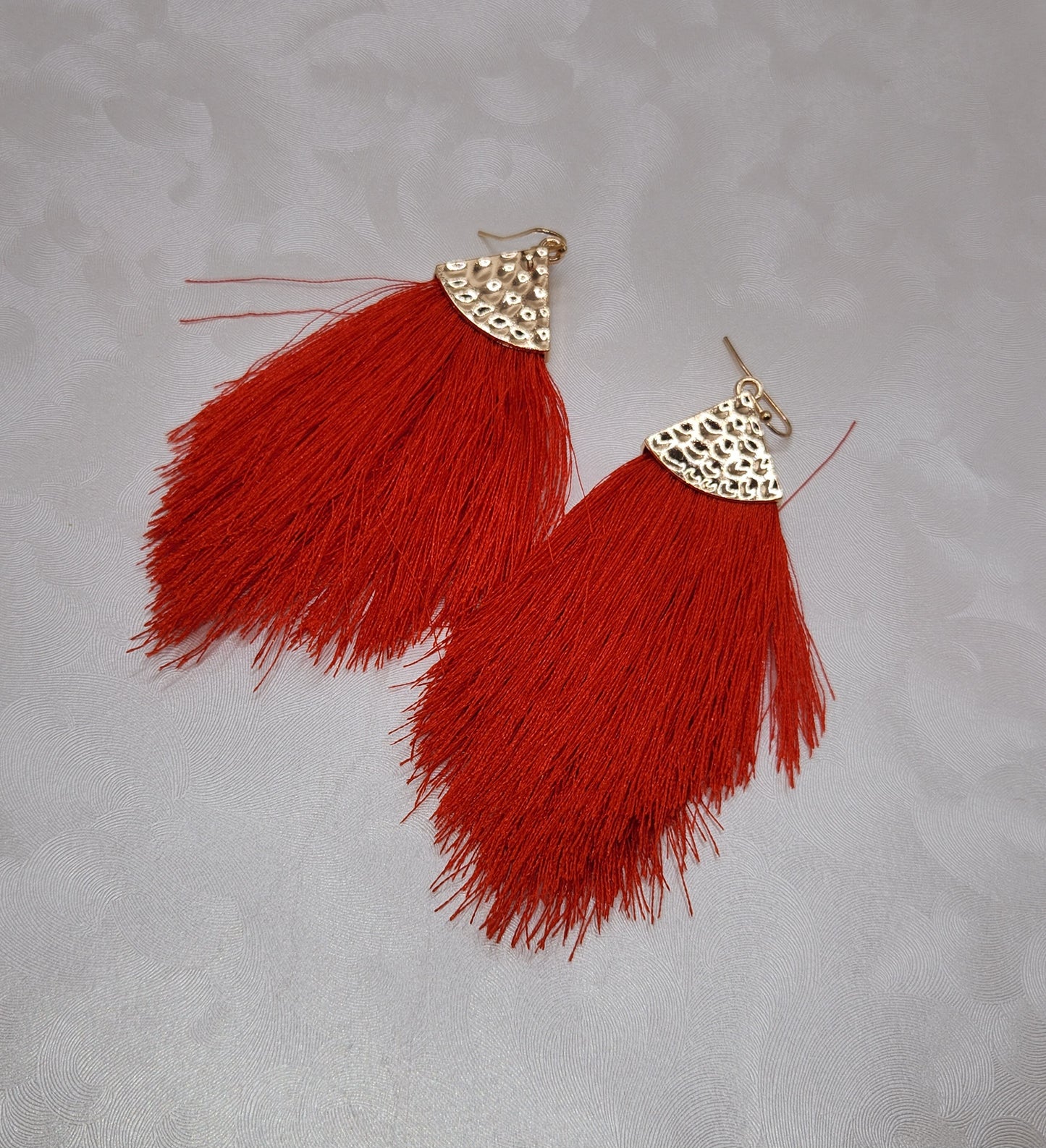 Red and Gold Tassel