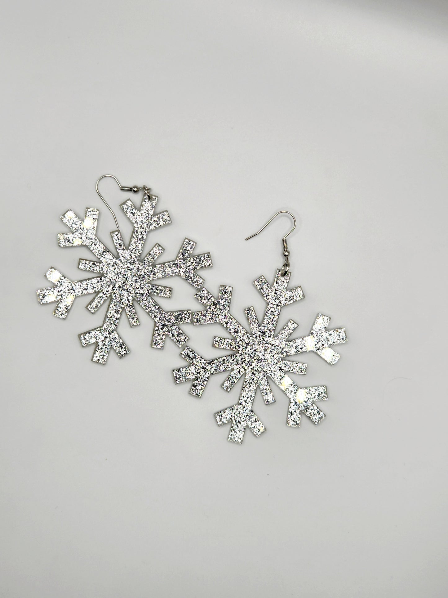 Snowman and Silver Snowflake Set