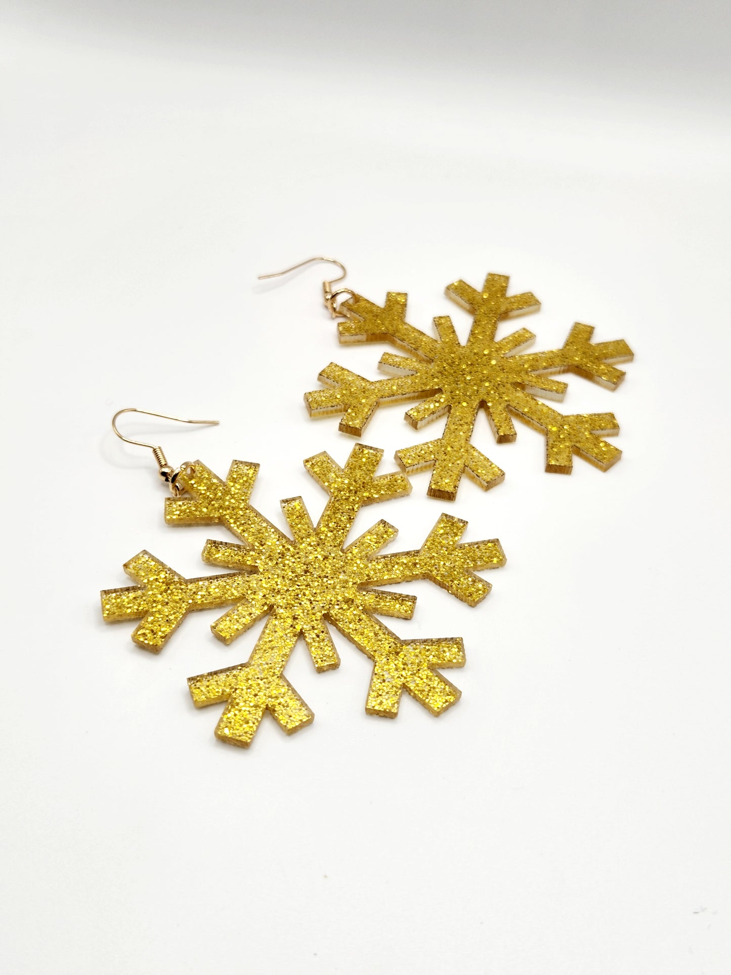 Snowman and Gold Snowflake Set