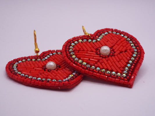 Beaded Heart Hook